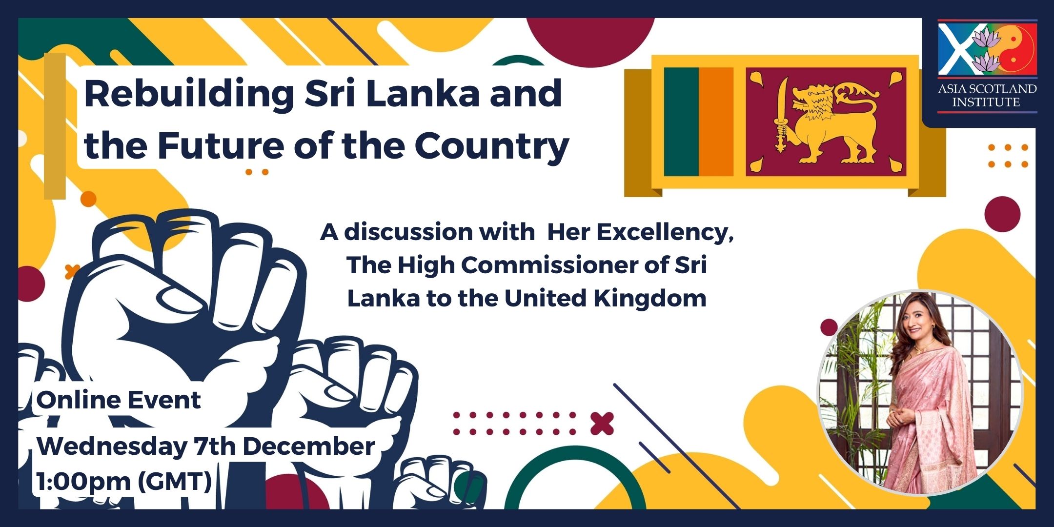 Event image for 'Rebuilding Sri Lanka and the Future of the Country'