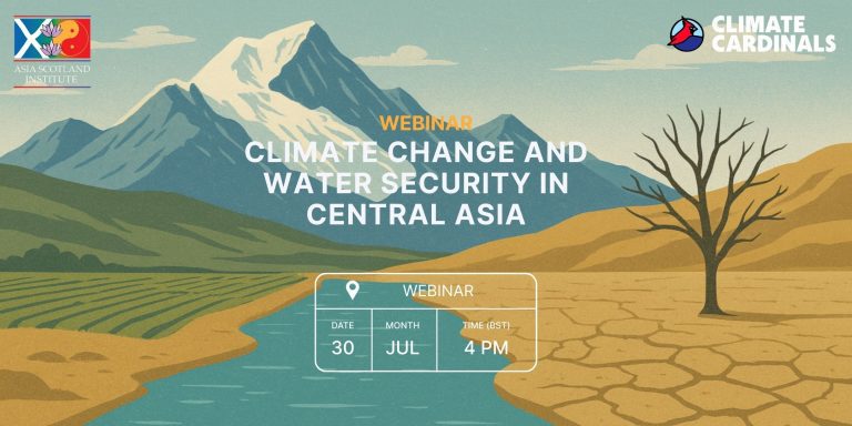 Climate Change and Water Security in Central Asia - Asia Scotland Institute